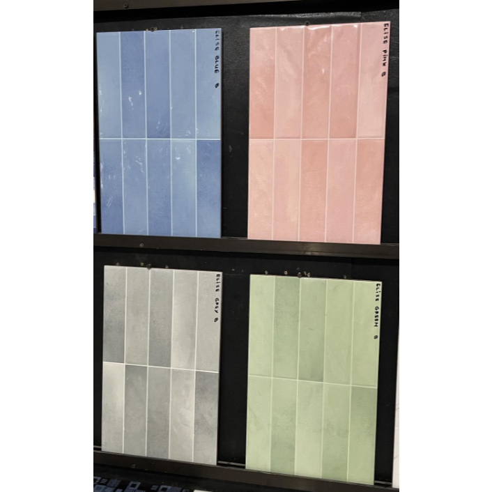 ELISE SERIES EMBOSSED SUBWAY UK.25X40 KERAMIK DINDING LANTAI ASIA TILE MOTIF KOTAK