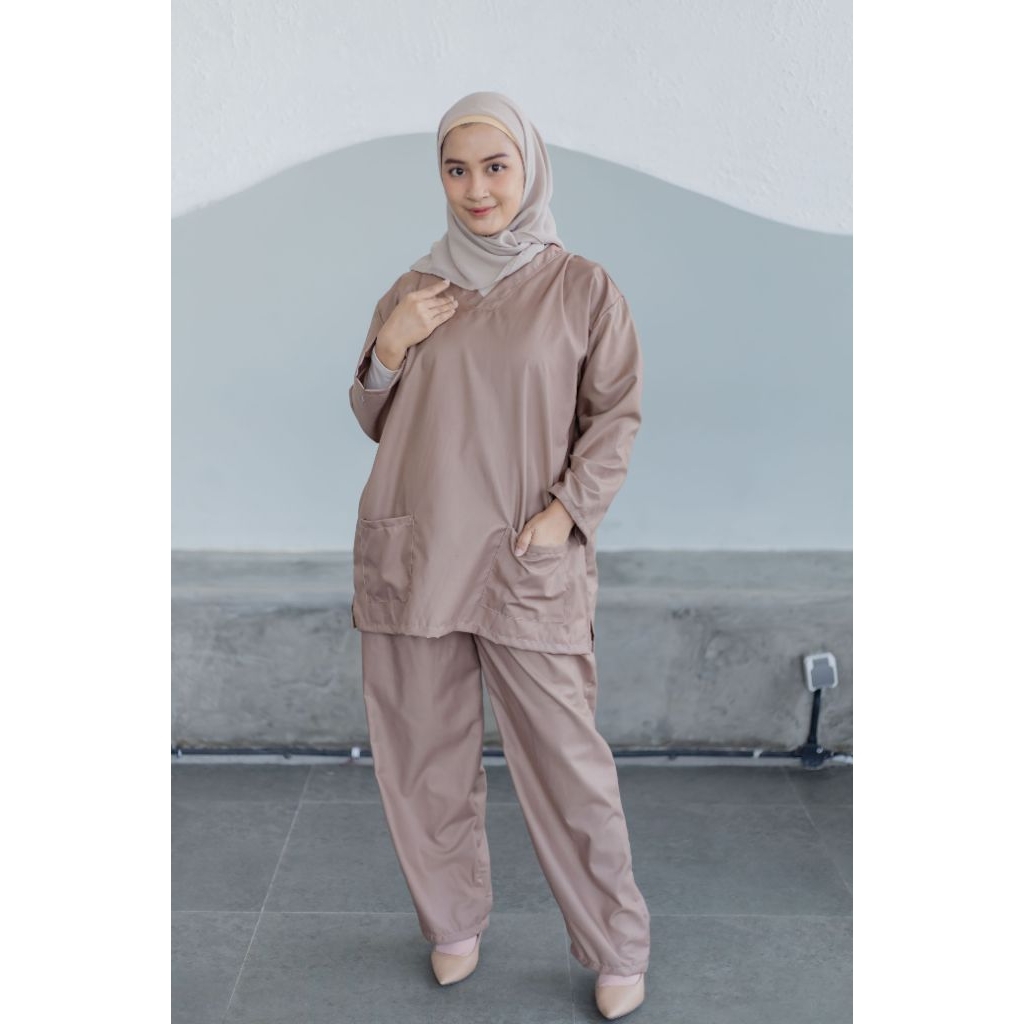 BAJU OK BAJU JAGA SCRUB MEDIS PREMIUM