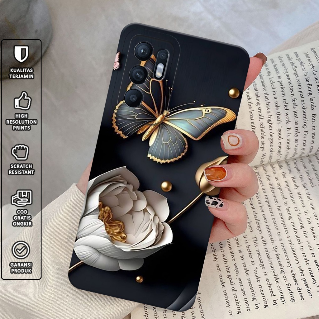 Softcase Premium For Oppo Reno 6 - Case For Oppo Reno 6 [ KPKP ] - Casing Hp - Mika Hp - Cover Hp- K