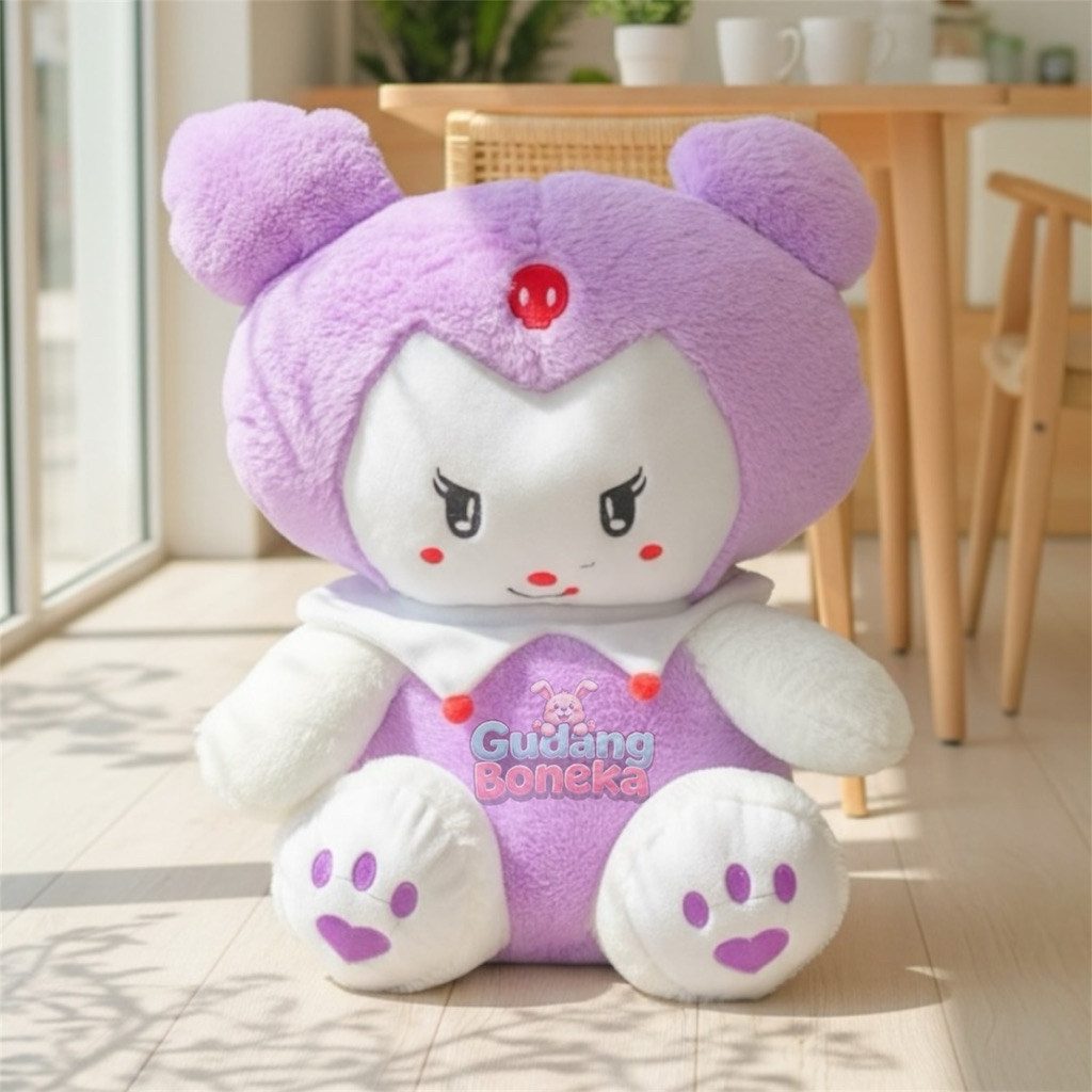 Boneka Kuromi Jumbo 70 Cm / Boneka Sanrio Kuromi Jumbo