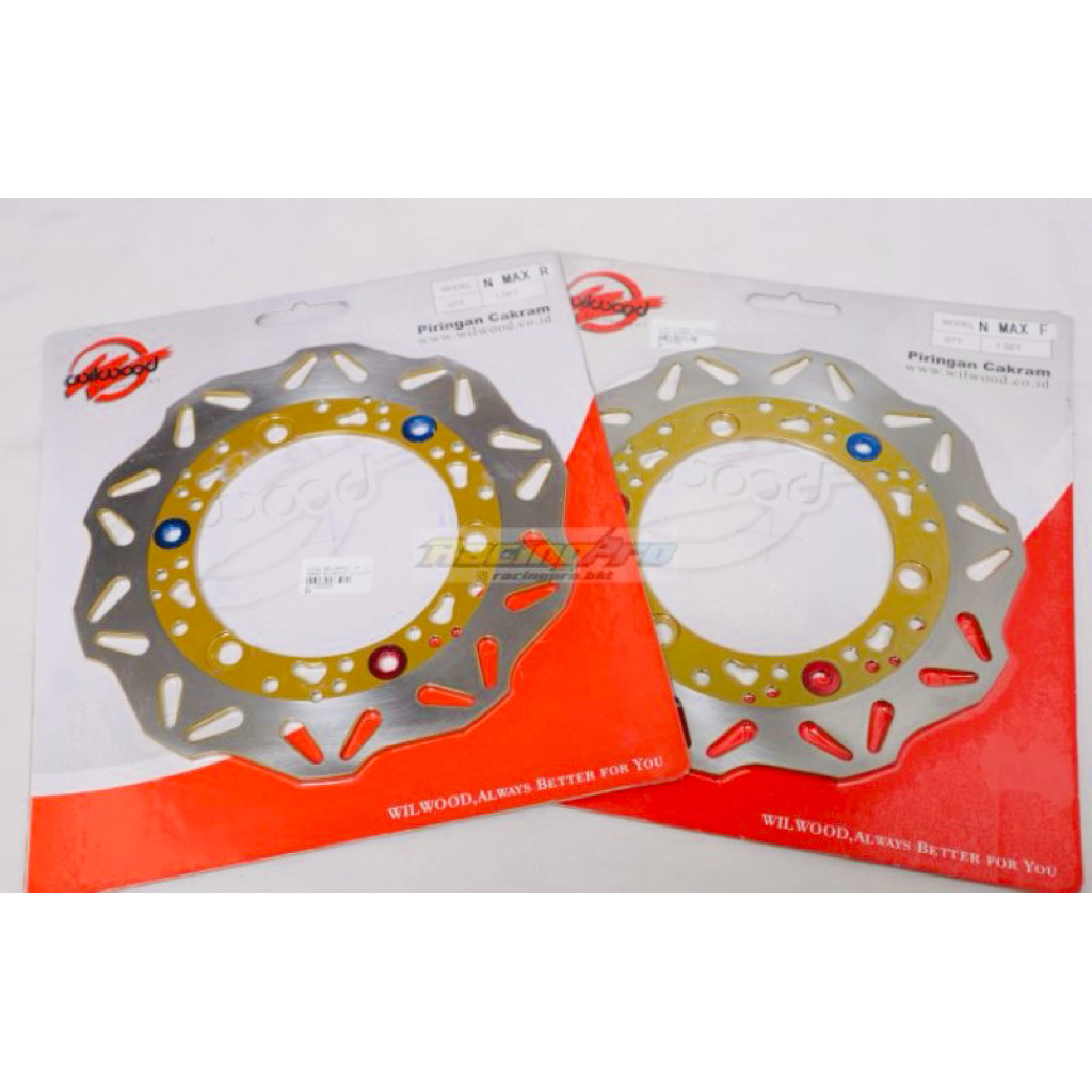 Disc Piringan Cakram Rem NMax Aerox Lexi Willwood Original Depan Belakang