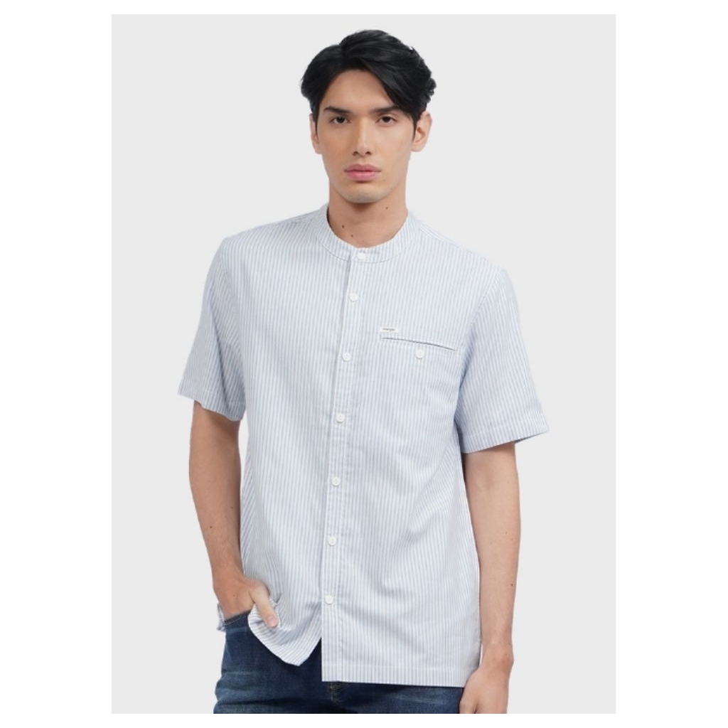 Kemeja Wrangler Original 03P25 NAVY