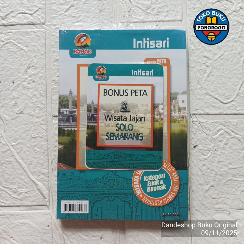 Intisari Wisata Jajan Solo Semarang - BUKU ORIGINAL