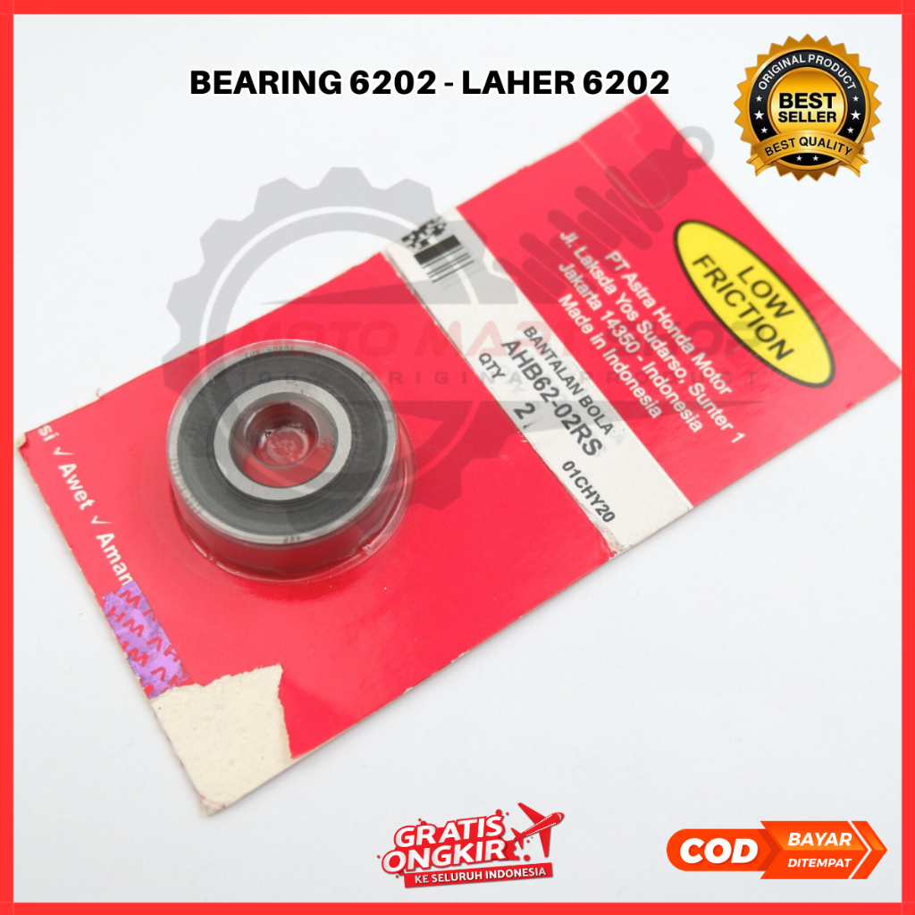 bearing 6202 - laher 6202