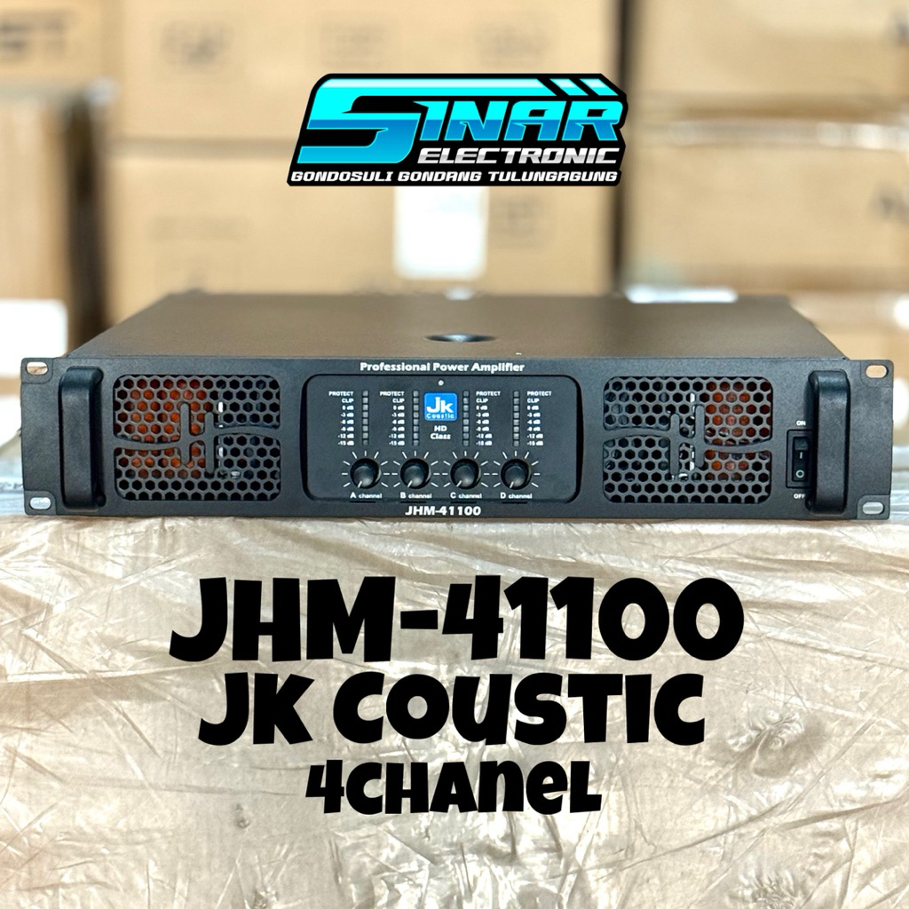 POWER JK COUSTIC JHM-41100 | 4CHANEL JHM41100 ORIGINAL