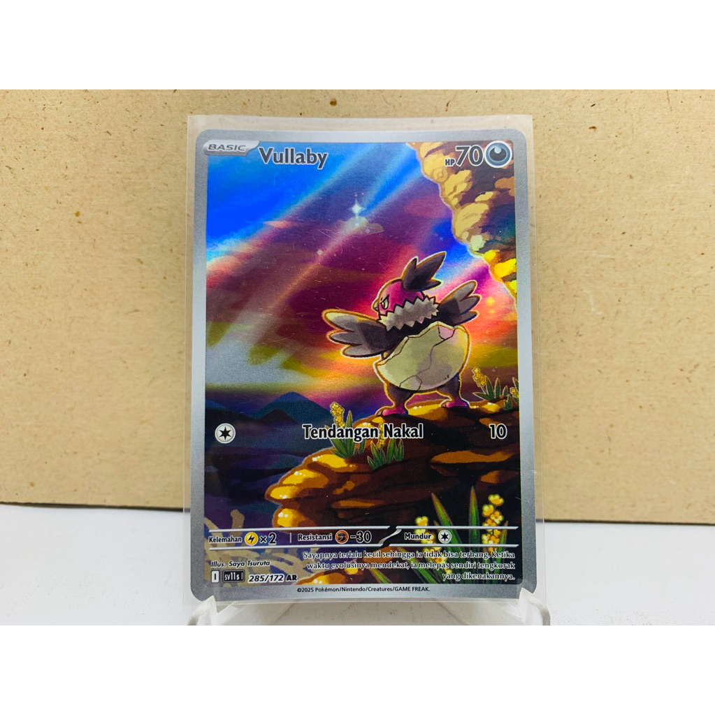 AR Vullaby Hitam Putih Pokemon