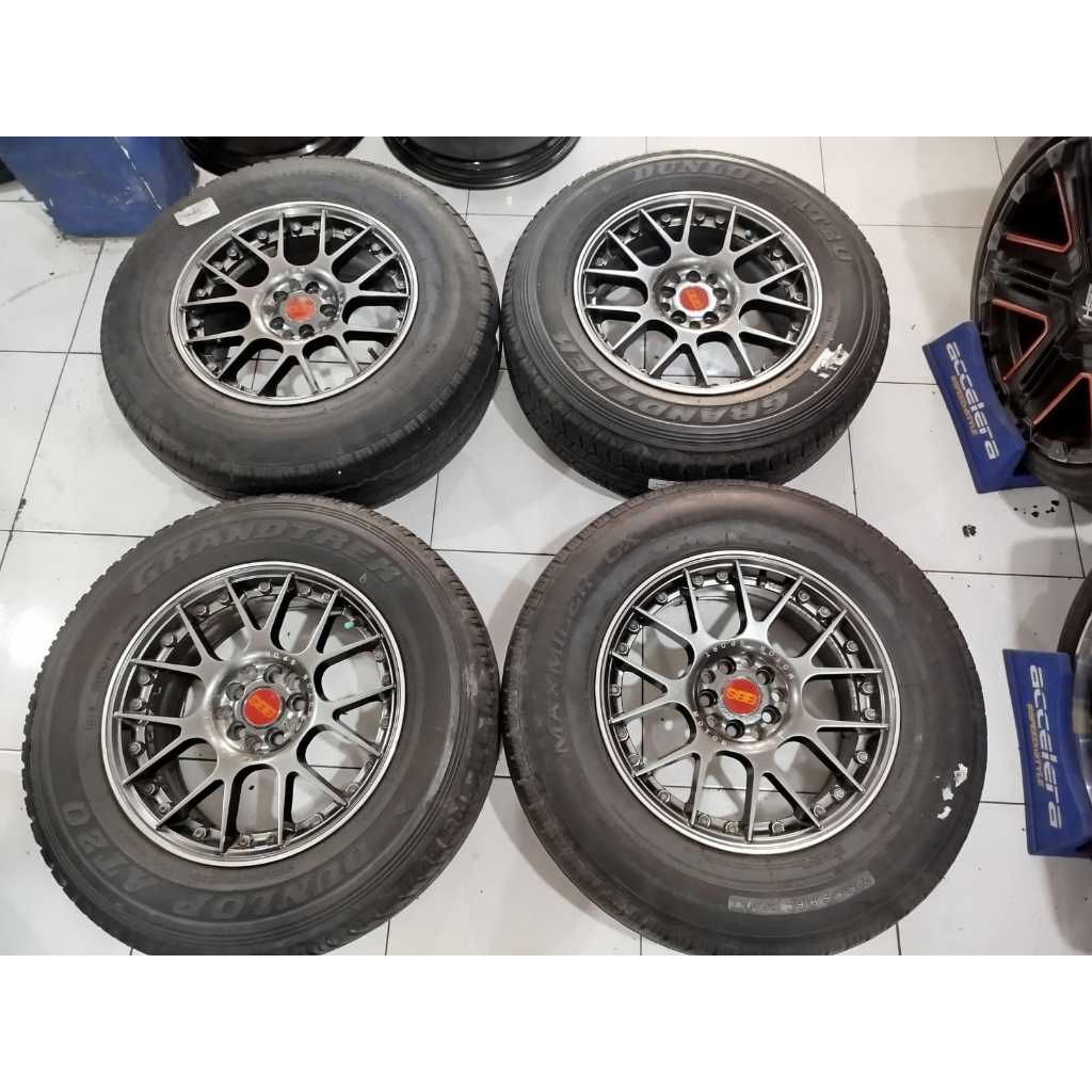VELG MOBIL RACING BBS RING 16 LEBAR 7 LUBANG BAUT PCD 5X100, 5X114 ET45 PELEK SAJA