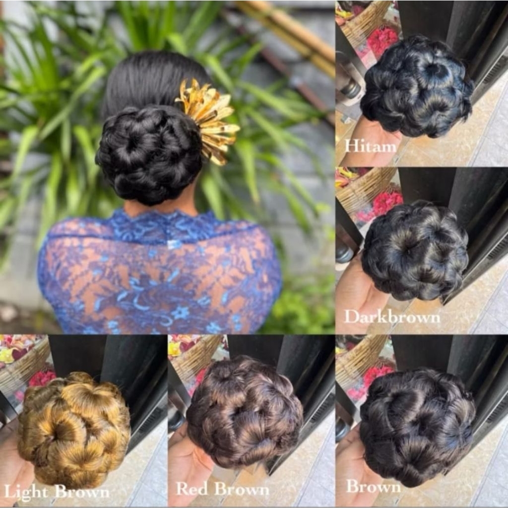 Sanggul Jepit Keong / Jepit Jamur Modern / Cepol Hijab