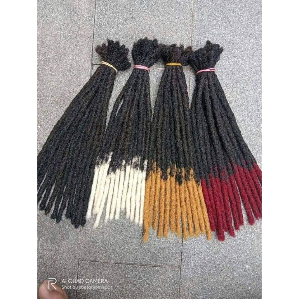 Rambut Sambung Sintetis Gimbal