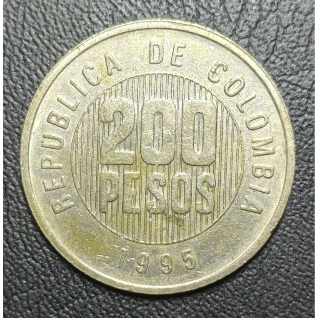 Koin asing Colombia 200 pesos