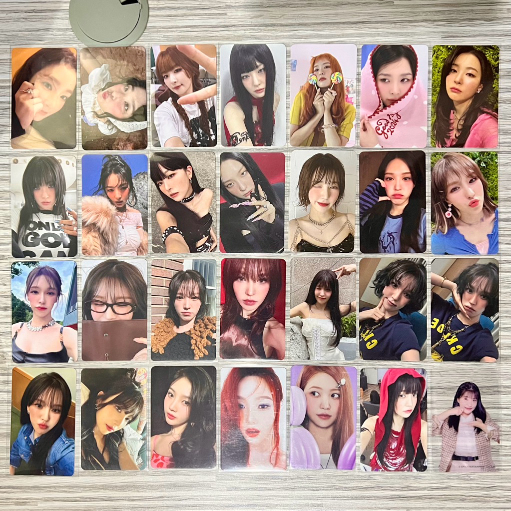 Official PC / Photocard RED VELVET Irene Seulgi Wendy Joy Yeri