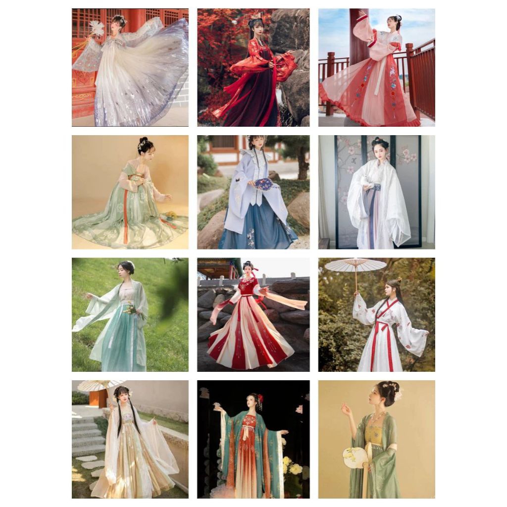 Traditional Chinese Costume Hanfu Wanita ala China