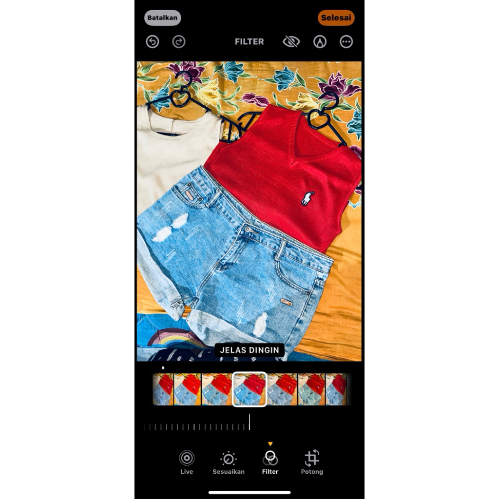 preloved vest logo polo