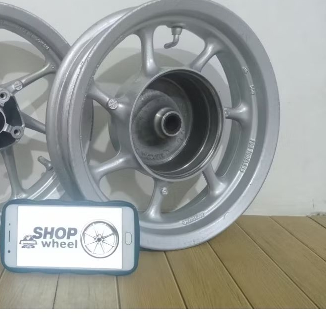 Like New Velg belakang ring 12 bisa ORI / repaint PNP beat spacy genio scoopy old new
