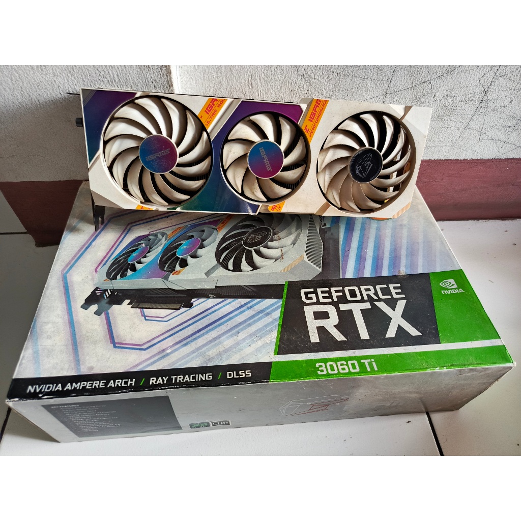 VGA RTX 3060Ti Colorful iGame Fullset Segel