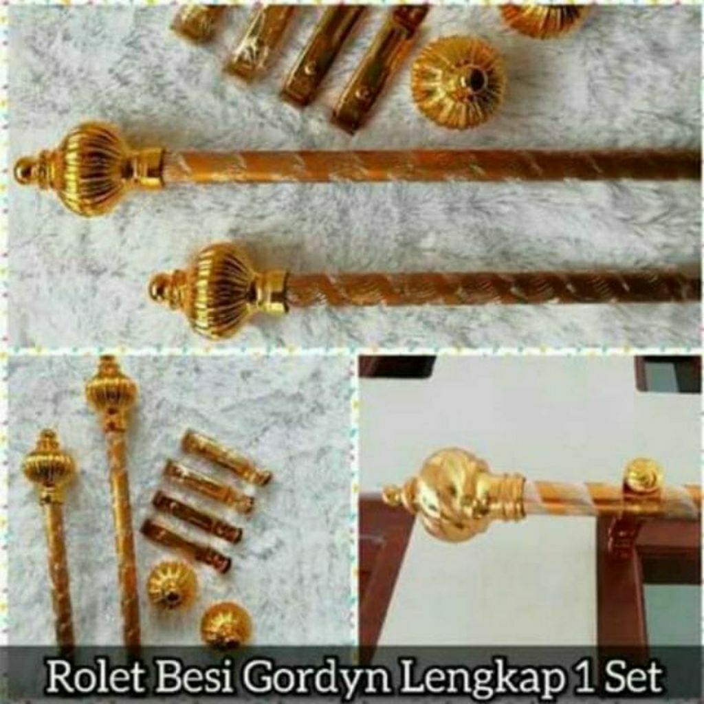 Rolet Gorden Tiang Gorden 2 Meter
