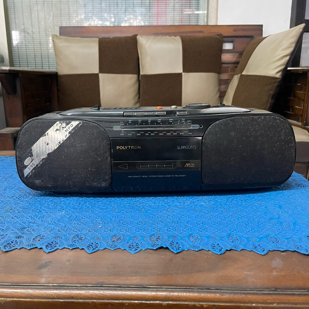 Radio Tape Mini Compo Polytron PSC 502