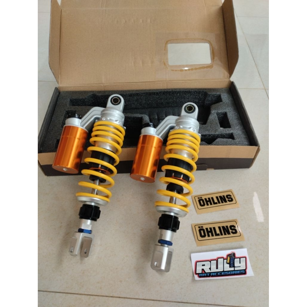shock belakang yamaha nouvo noname copy ohlins 280mm