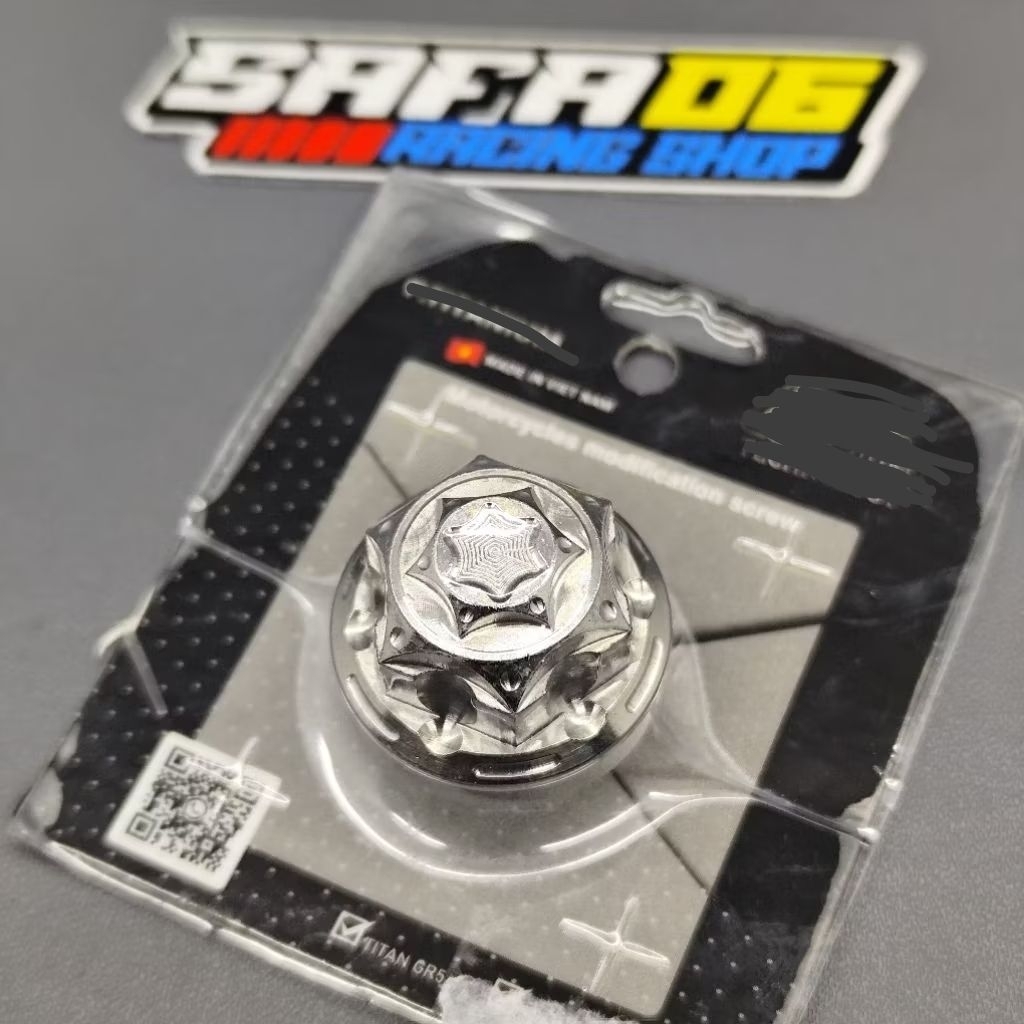 TUTUP OLI MESIN STAINLESS PROBOLT ORIGINAL  TITANIUM  VIETNAM