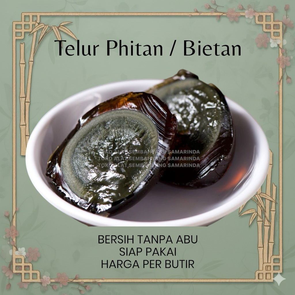 Telur Bietan / Phitan / Century Egg