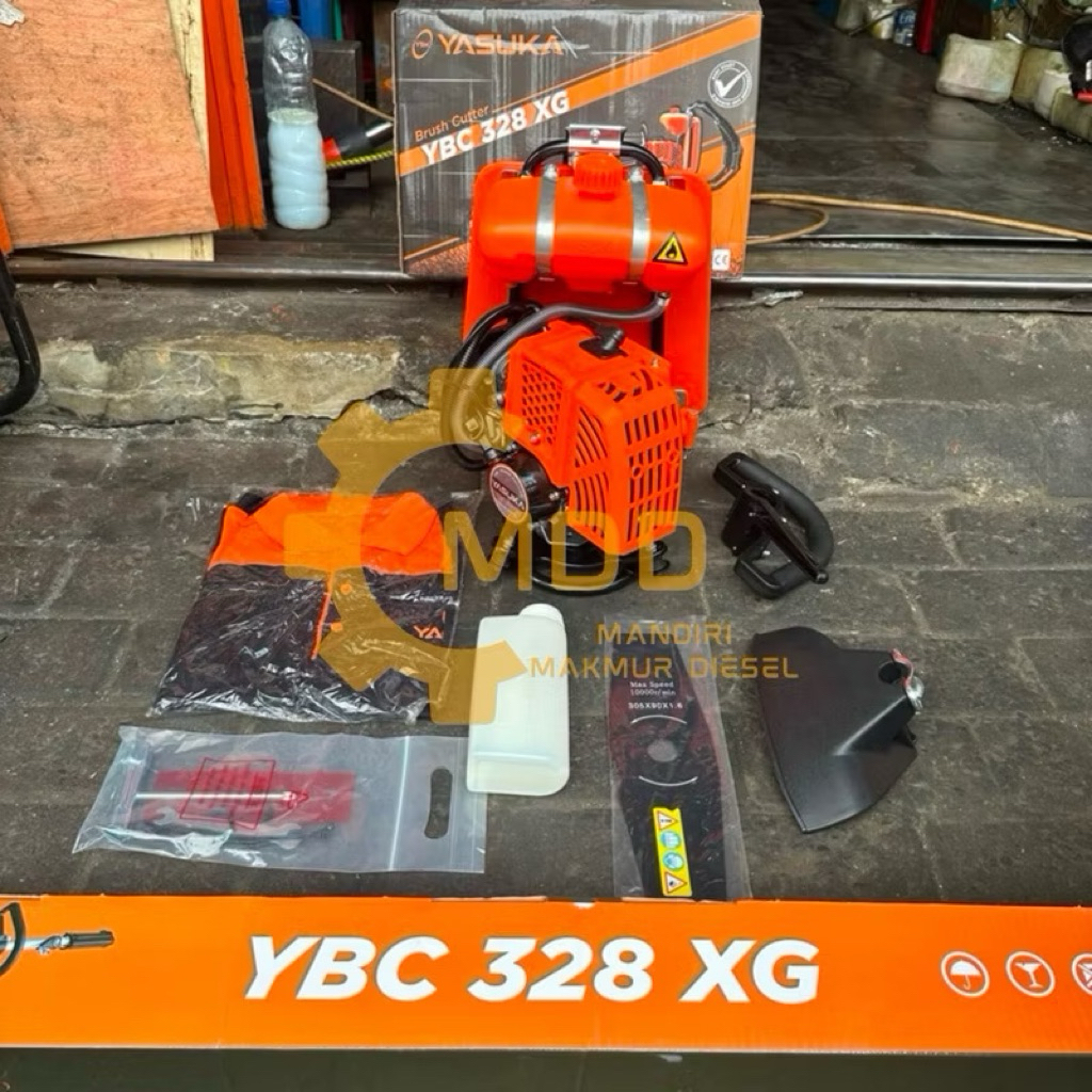 Mesin Potong Rumput YASUKA YBC 328 XG | Brush Cutter 2TAK YASUKA BABAT RUMPUT