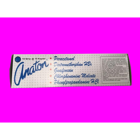 Anaton tablet per box isi 10 strip