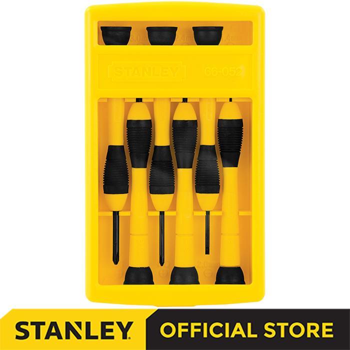 STANLEY 66-052-23 SCREWDRIVER SET PRECISION BI-/ Precision Screwdriver Set / Obeng Set 6pcs
