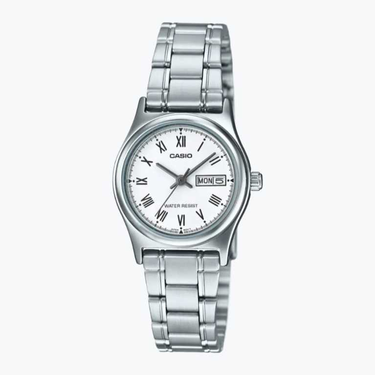 CASIO JAM TANGAN RANTAI WANITA LTP-V006D-7BUDF ORIGINAL GARANSI RESMI