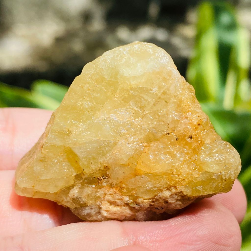 Heliodor Natural Crystal Rough - Yellow Beryl - Golden Beryl - GemsCollection