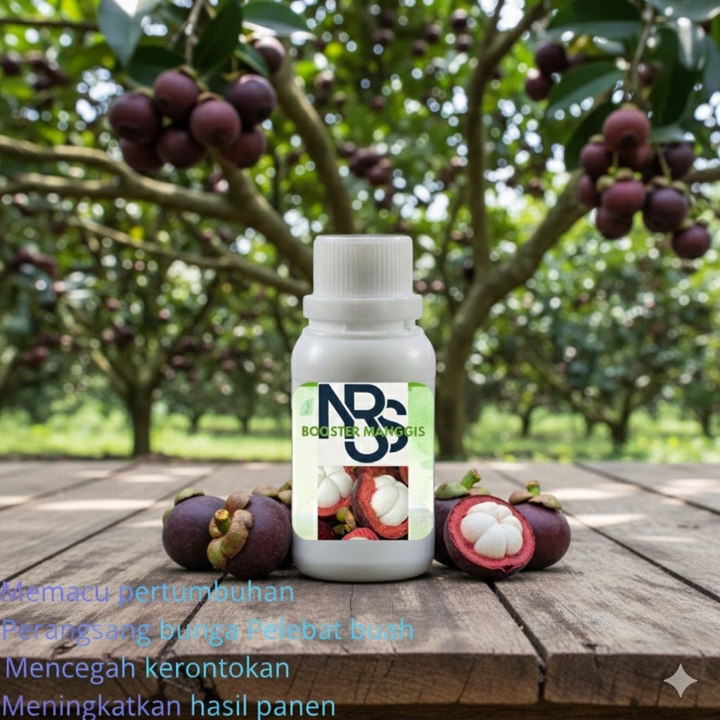 Pupuk Booster Organik Buah Manggis Cepat Berbuah || Pupuk Organik Pelebat Buah Manggis 100ml