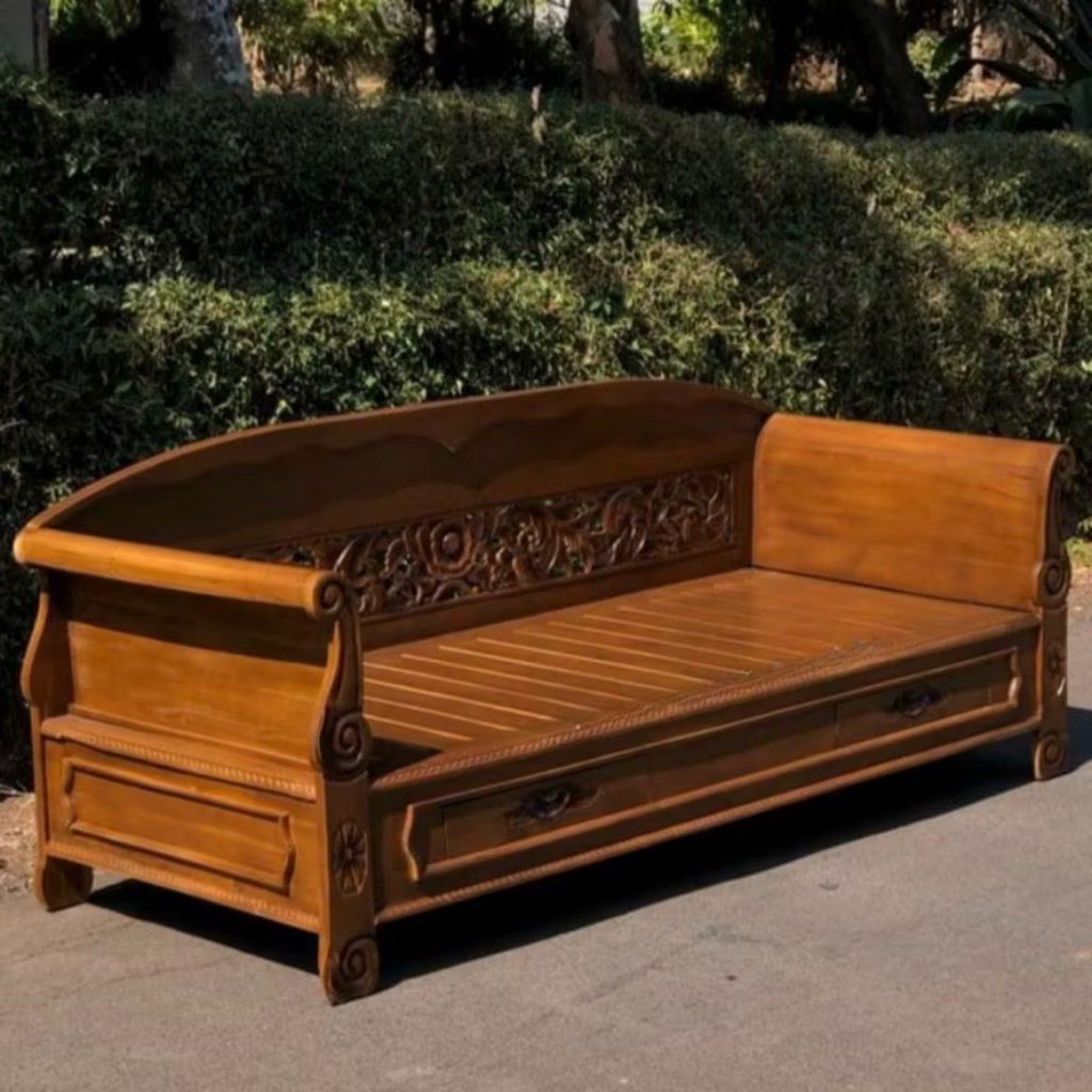 Bangku Teras Bale Bale Kayu Jati Bale Bale Jati Murah