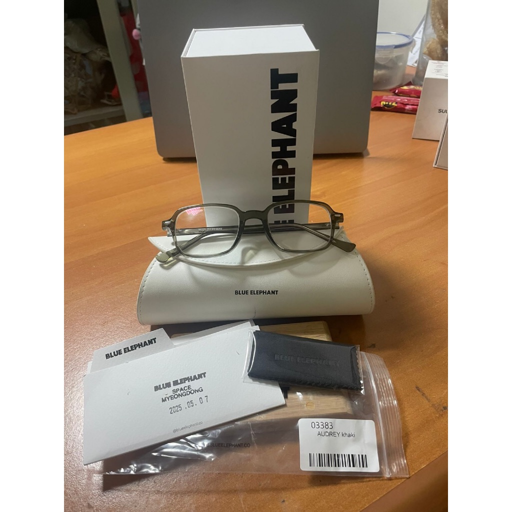 Frame kacamata glasses eyewear made in korea BLUE ELEPHANT ORIGINAL Preloved