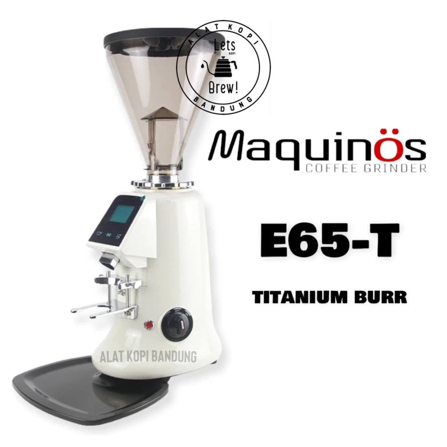 Grinder Maquinos Doserless E65-T Titanium Burr series / Grinder kopi