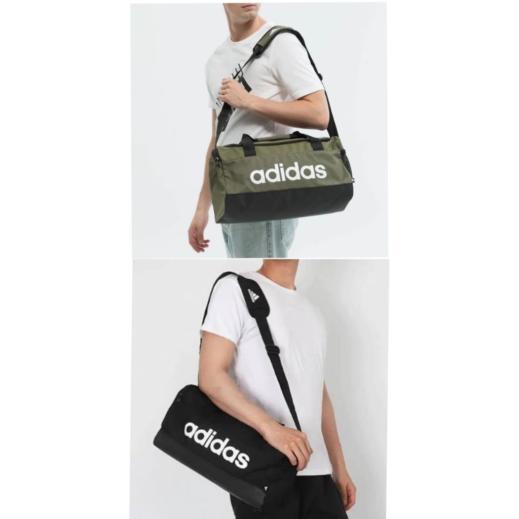 Adidas Duffle Bag Linear Xs Black GN1925 BNWT ORIGINAL BARANG RESMI STORE