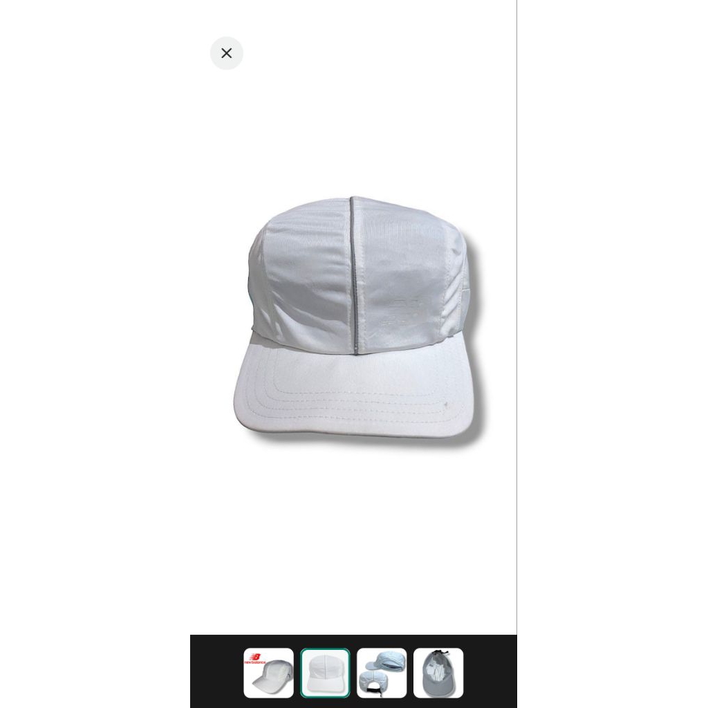 Pocket Running Cap NB / Topi Running / Topi Lari