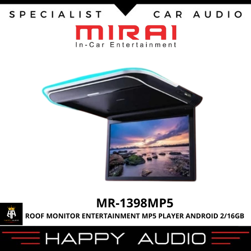 Mirai MR 1398 Roof Monitor Entertainment MP5 Player Android 2/16GB