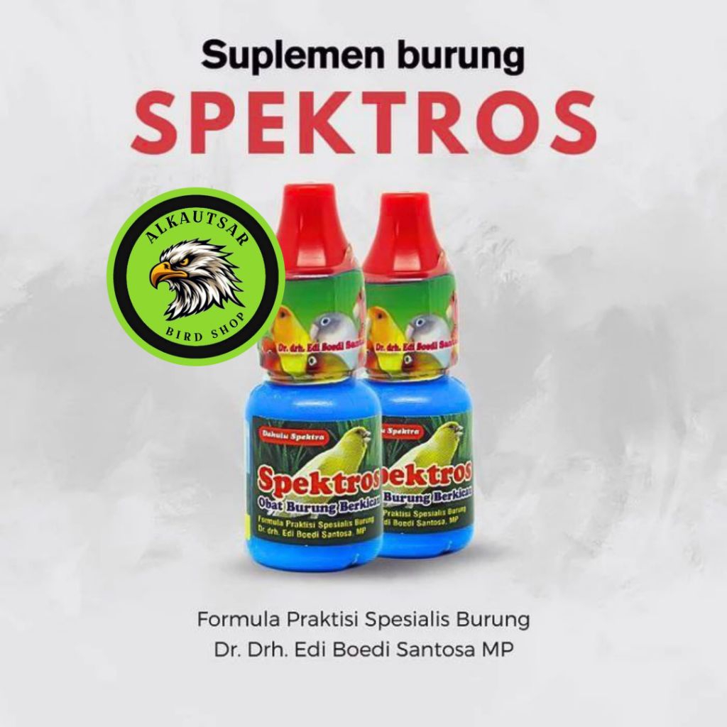 SPEKTROS DAHULU SPEKTRA OBAT BURUNG ORIGINAL Dr EDI SPEKTRA KENARI