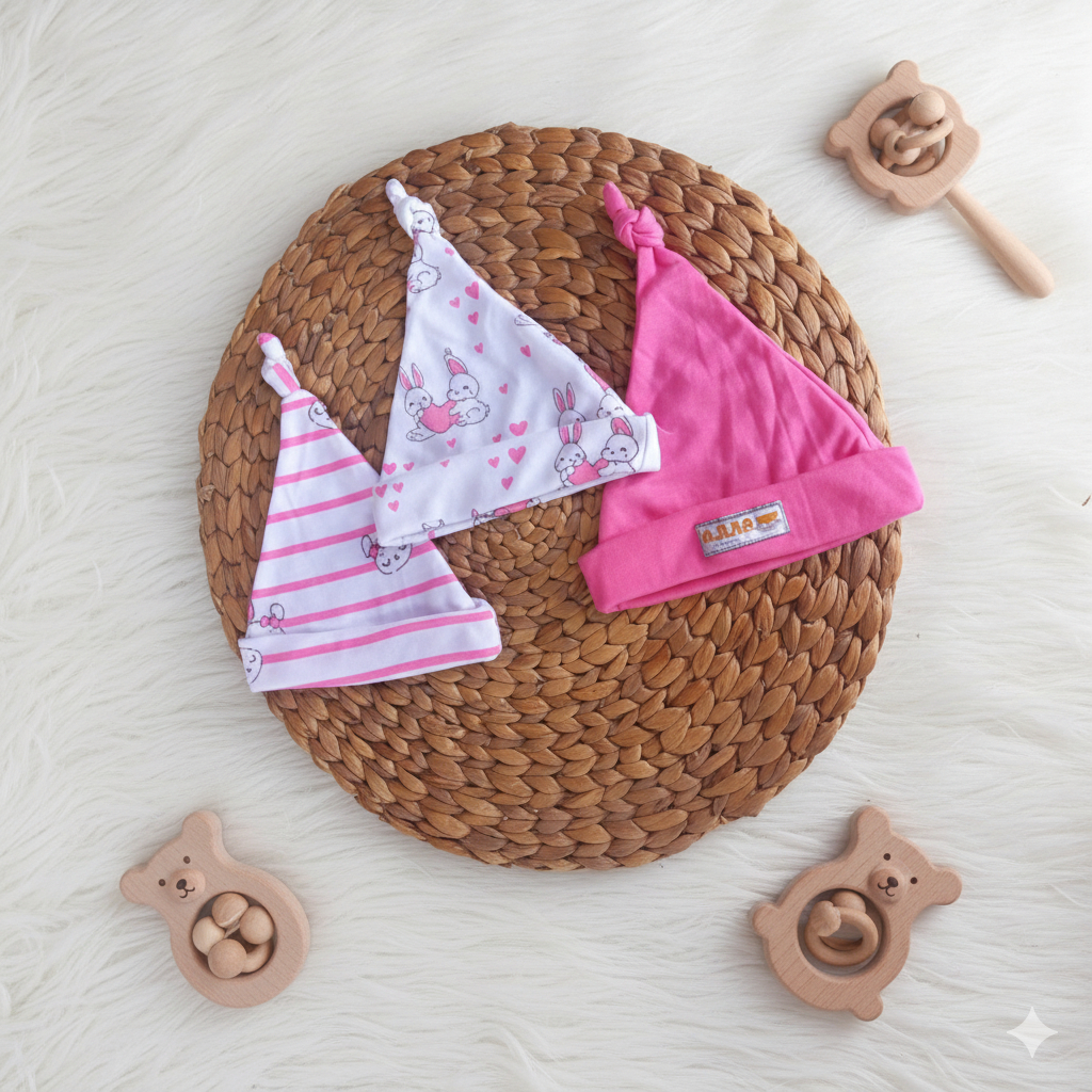 Promo Kupluk Bayi Lucu Topi Bayi Baru Lahir Ciput Bayi