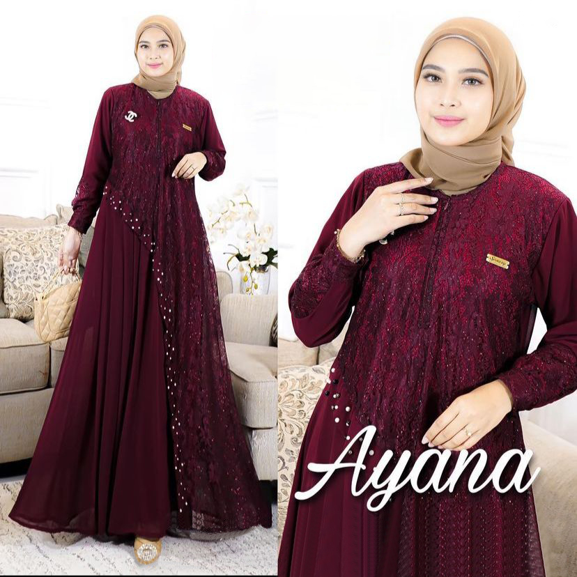 Gamis Mewah Viral Model Korea Daily Outfit Dres Remaja Woman Dress Dewasa Perempuan Modis Ghamis Cew