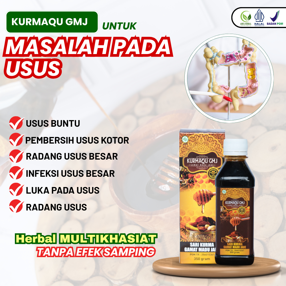 Madu Herbal Untuk Usus Buntu, Radang Usus Besar, Pembersih Usus Kotor, Infeksi Usus Besar, Iritasi U