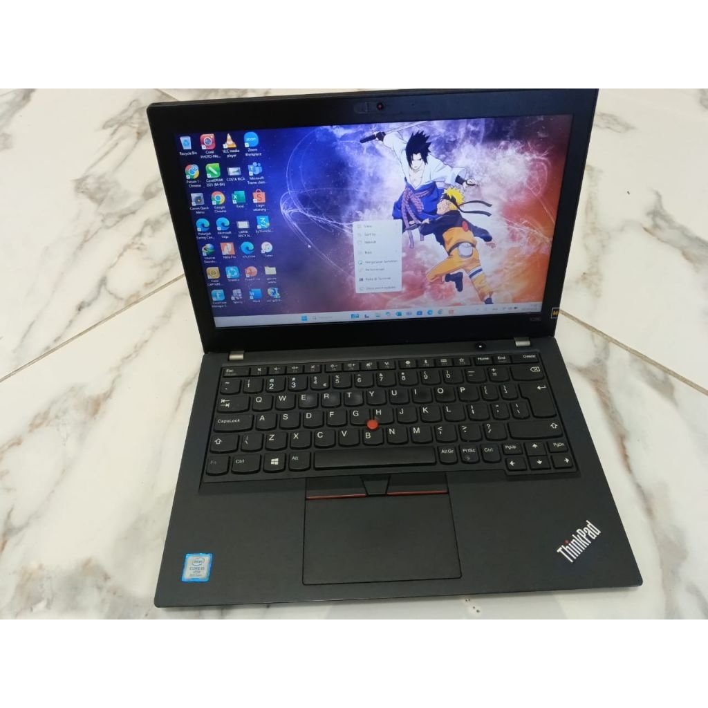 Lenovo Thinkpad X280 second ram 8gb penyimpanan 512GB