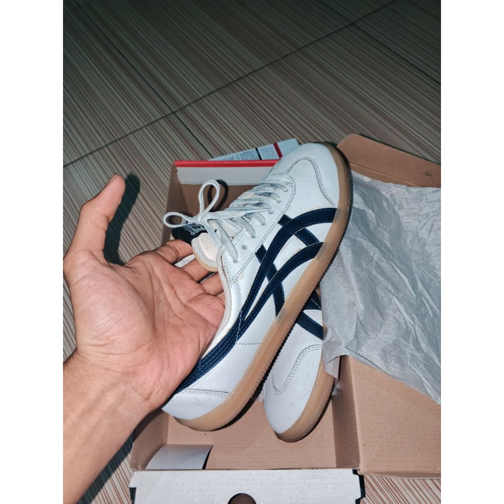 Onitsuka Tokuten White Navy Gum Clear