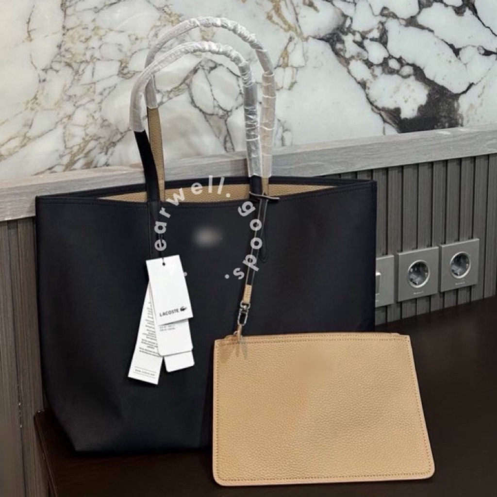 LCST Anna Reversible Tote Bag — With Pouch Original