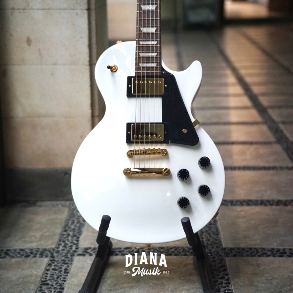 Epiphone Les Paul Studio Alpine White, Gold Hardware