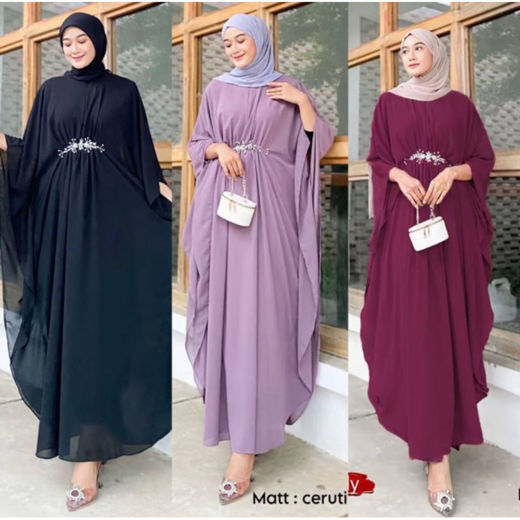 KAFTAN WANITA GAMIS ARAYA SERIES CERUTI