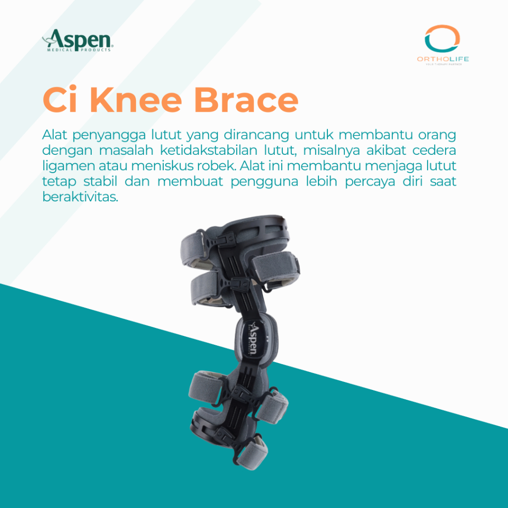 Ci Knee Brace / Osteoarthritis (Aspen) by Ortholife Indonesia
