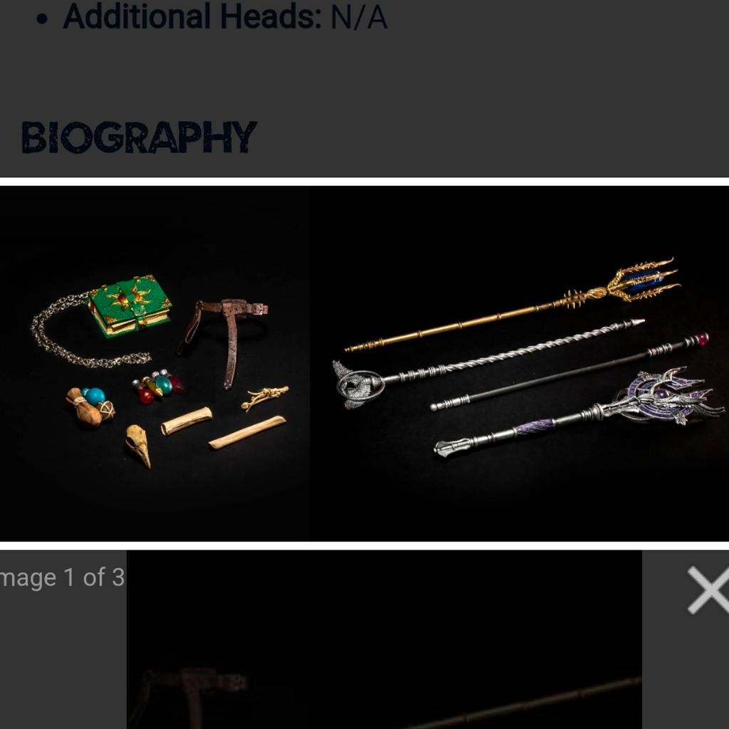 Mythic Legions: Poxxus - Weapons Pack