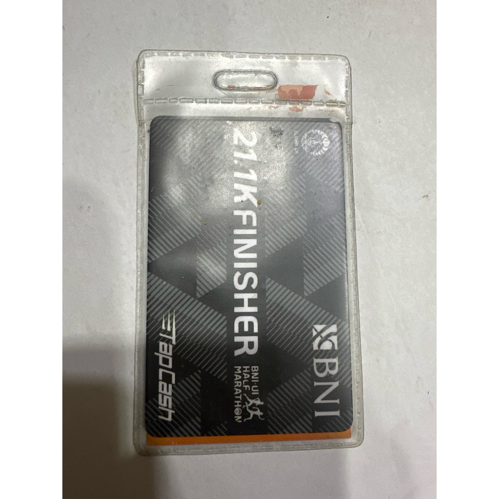 kartu Tapcash BNI UI Half Marathon Finisher