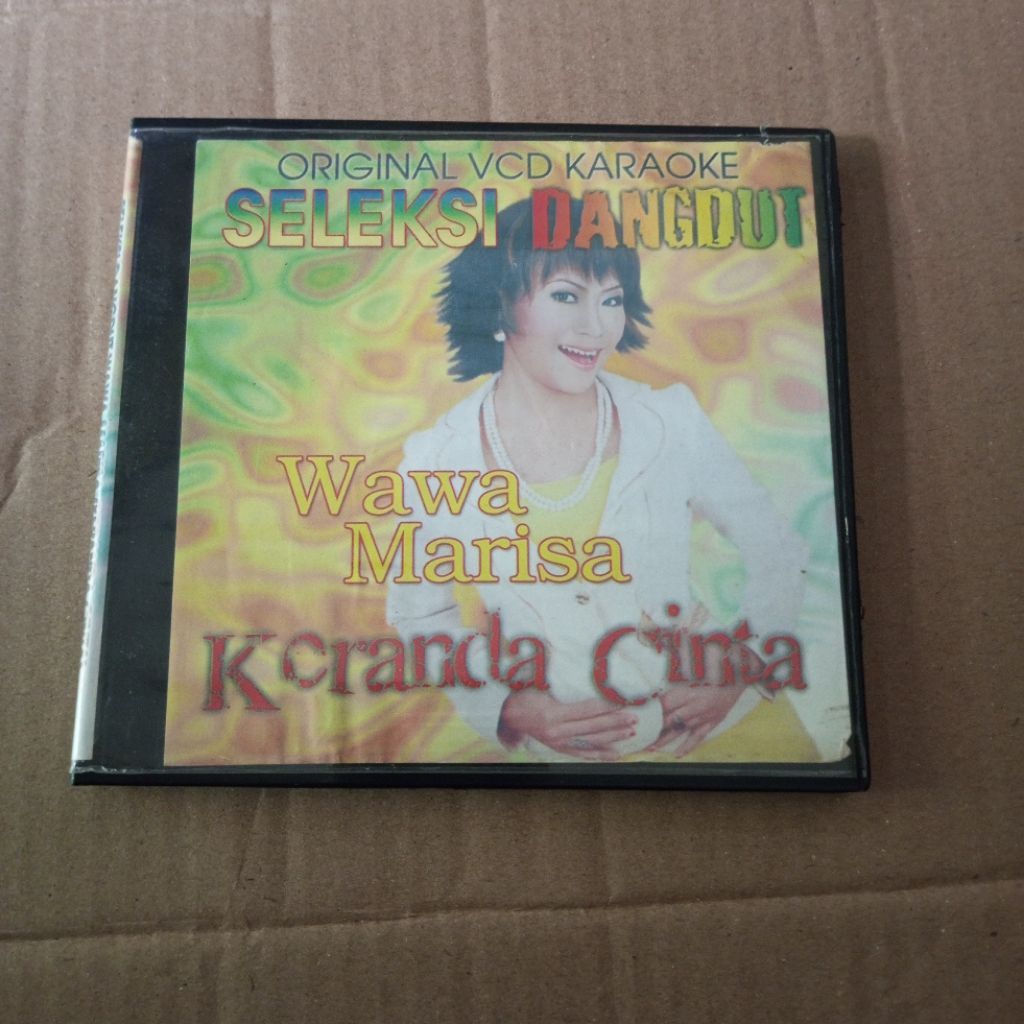 VCD Dangdut Wawa Marisa Keranda Cinta (bukan karaoke)