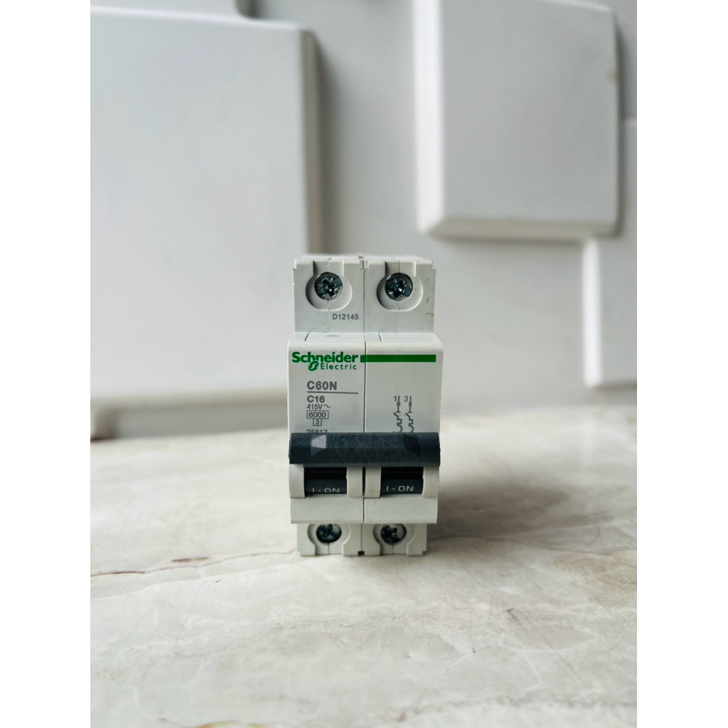 MCB Schneider C60N C16 2phase